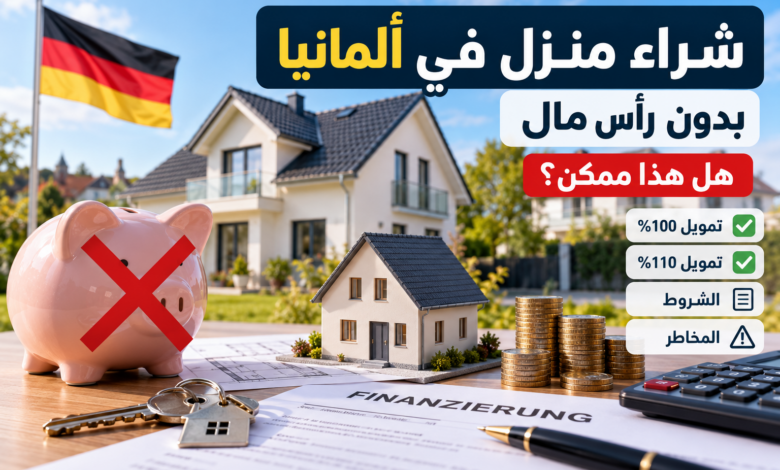 شراء منزل في ألمانيا بدون رأس مال 2026: هل هذا ممكن؟