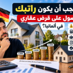 كم يجب أن يكون راتبك للحصول على قرض عقاري في ألمانيا؟