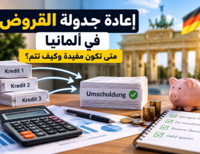 إعادة جدولة القروض في ألمانيا 2026: Umschuldung الشروط والفوائد